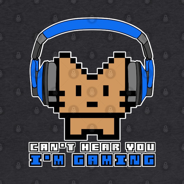 Can't hear you gaming Cat headphone set by GlanceCat